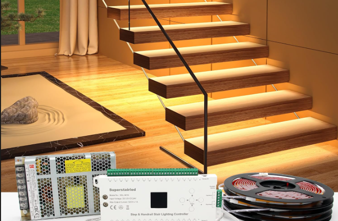 Make an Interactive led stairs