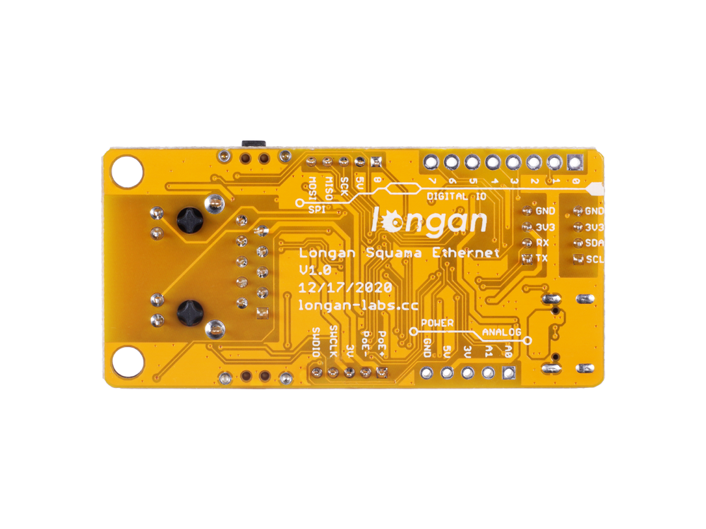 Arduino W5500 Ethernet Board with PoE