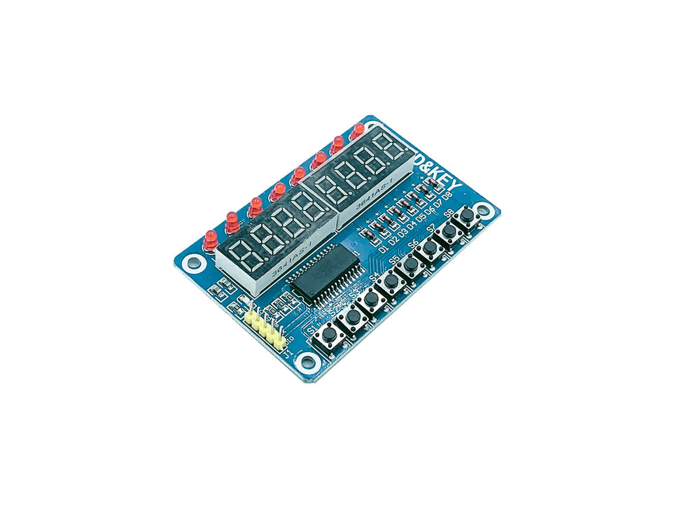 TM1638 Button and Digital Tube Dev Board