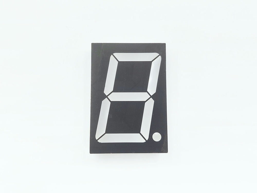 2.3-Inch 7-Segment One-Bit Common-Anode Display - White