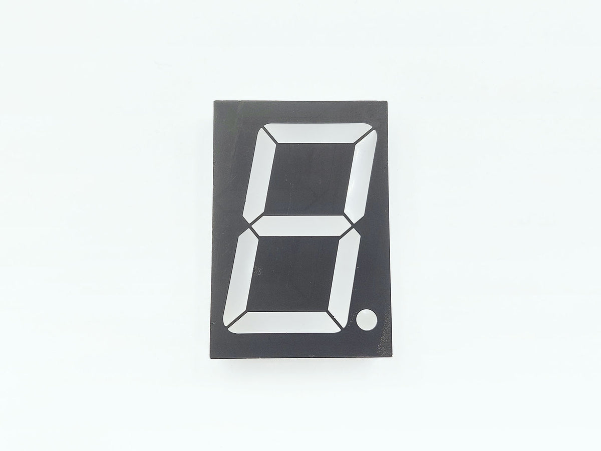 2.3-Inch 7-Segment One-Bit Common-Anode Display - White