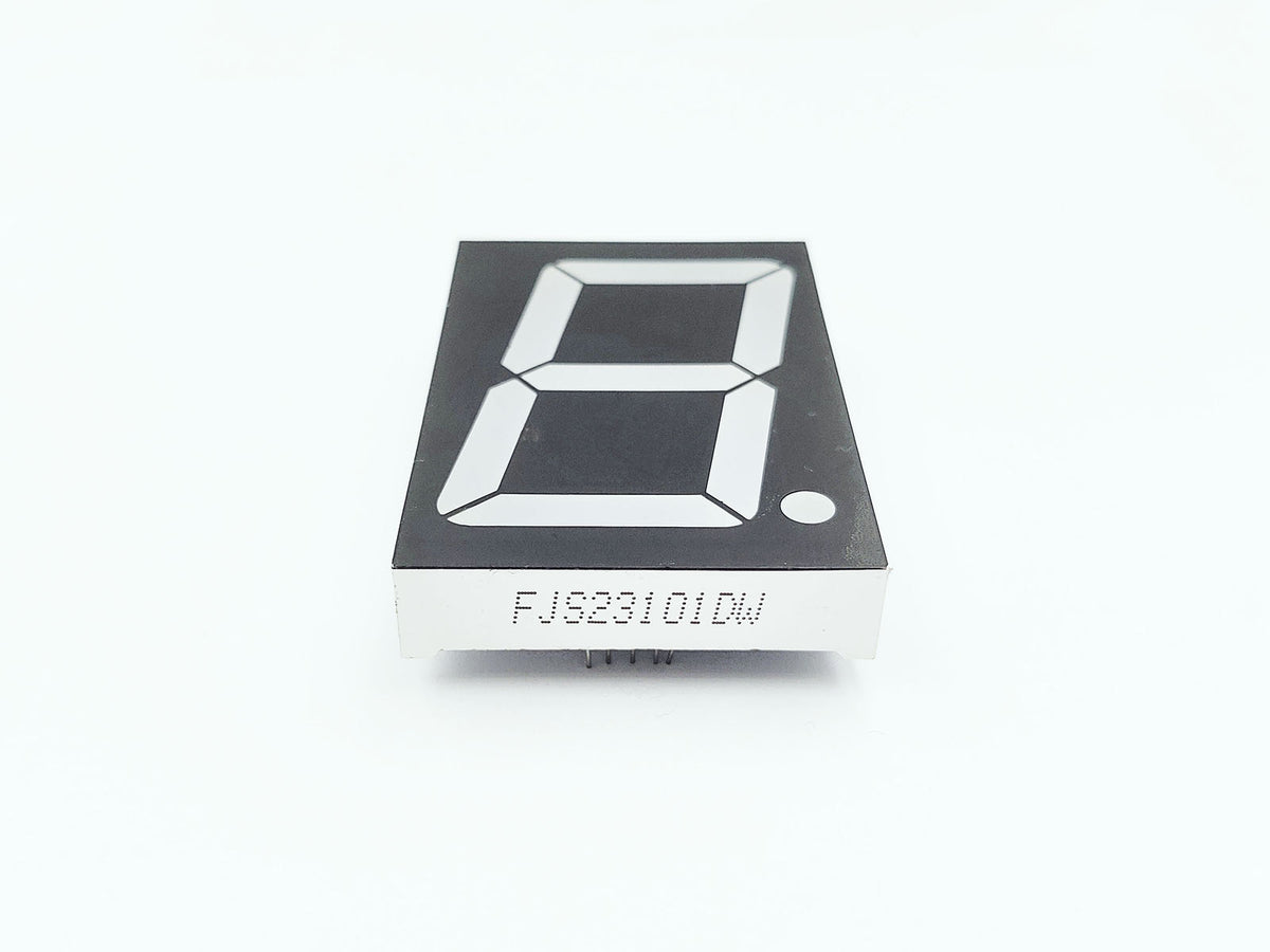 2.3-Inch 7-Segment One-Bit Common-Anode Display - White