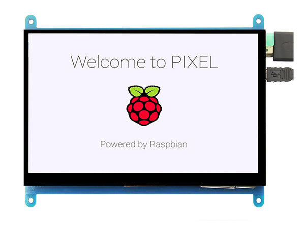 Raspberry PI 7' HDMI 800x400 Display with Capacitive Touch