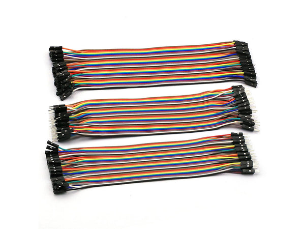 Breadboard Jumper Wire Pack - Male to Female - 10cm - 40pcs